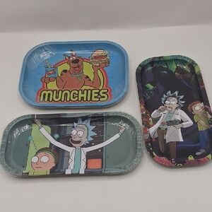 Cartoon Character Rolling Trays Set
